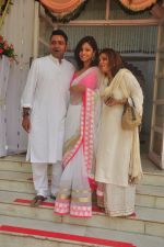 at Abhishek Kapoor & Pragya Yadav Wedding at Isckon temple on 3rd May 2015